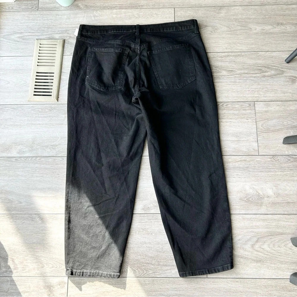 NWT Old Navy High-Waisted OG Straight Jeans in Black Wash - Picture 14 of 16